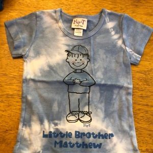 Tie dye little brother Matthew shirt